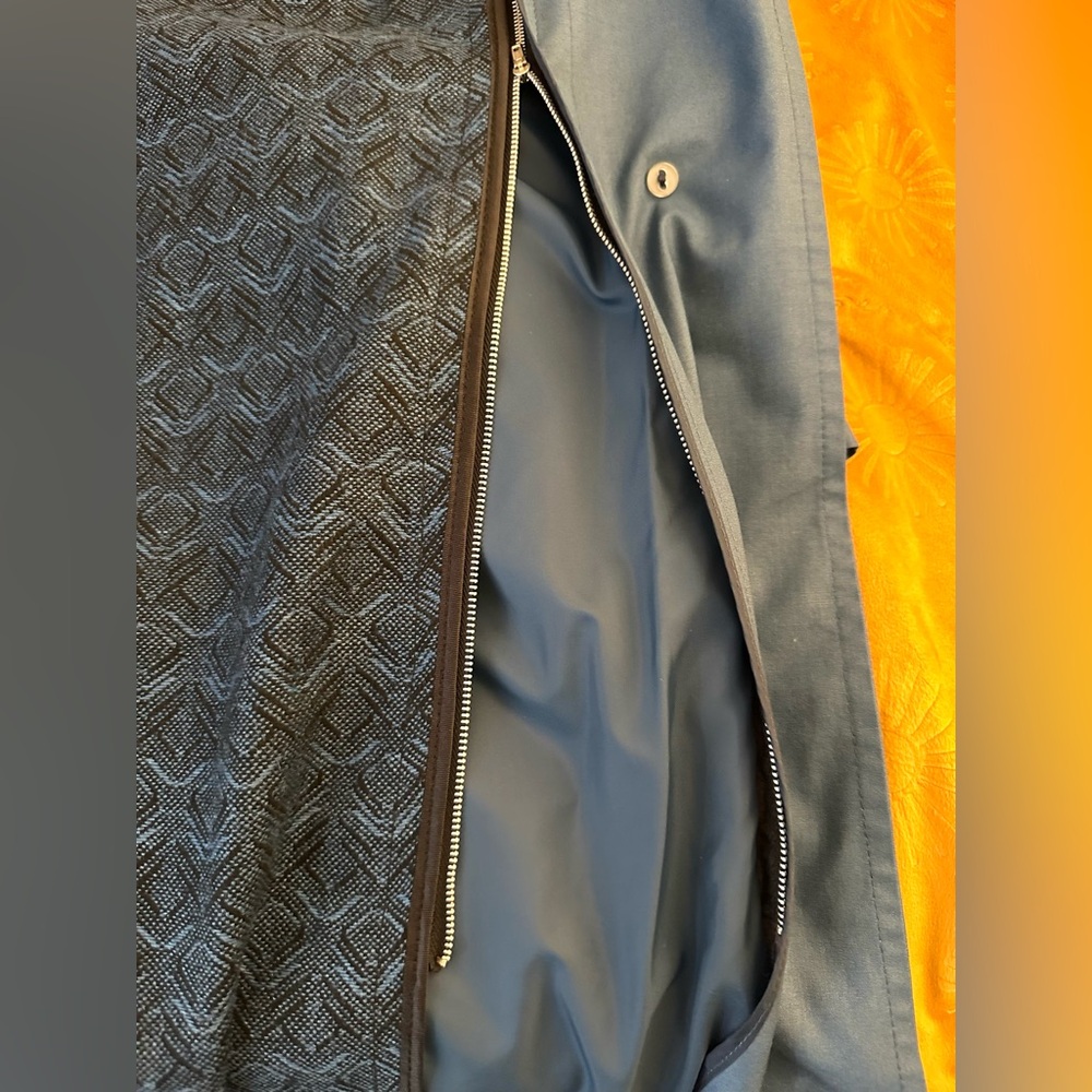 London Fog Vtg Long Trench Coat, Winter & Spring | 70s 80s USA| VTG SZ 12 Reg - Picture 6 of 11